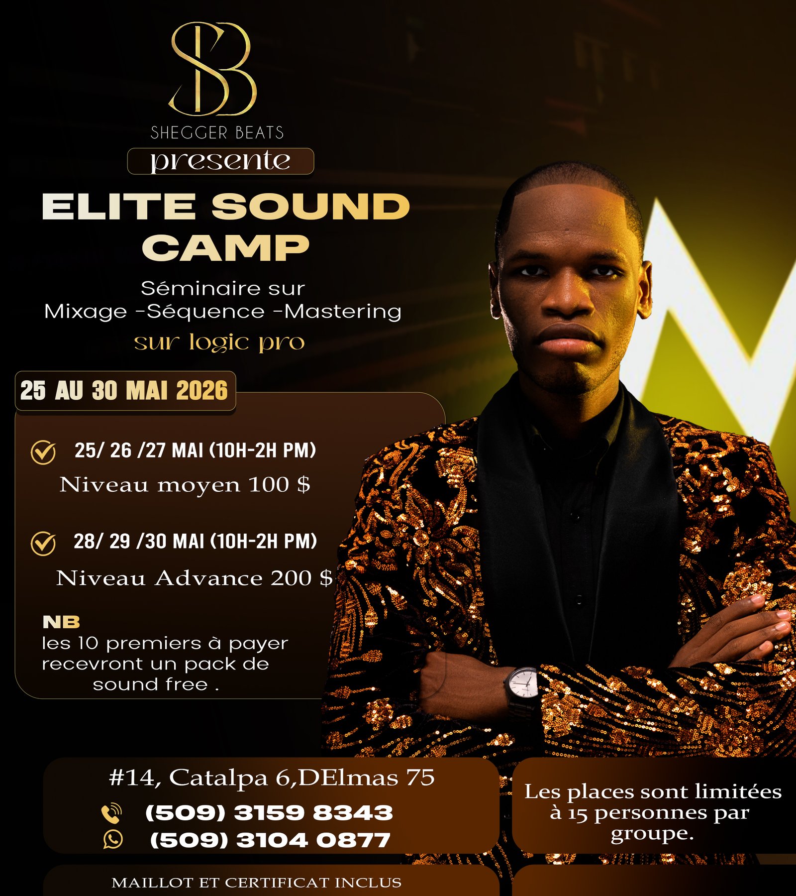 ELITE SOUND CAMP Flyer